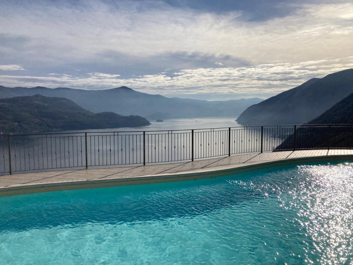 Appartamento Grande Terrazza Vista Lago Parzanica Εξωτερικό φωτογραφία