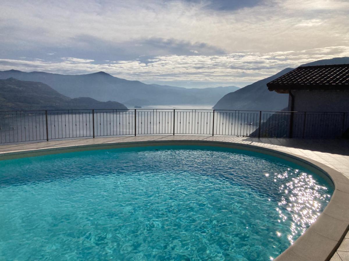 Appartamento Grande Terrazza Vista Lago Parzanica Εξωτερικό φωτογραφία